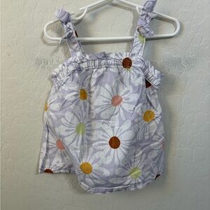 Floral Kids Tank Top - Multicolor
